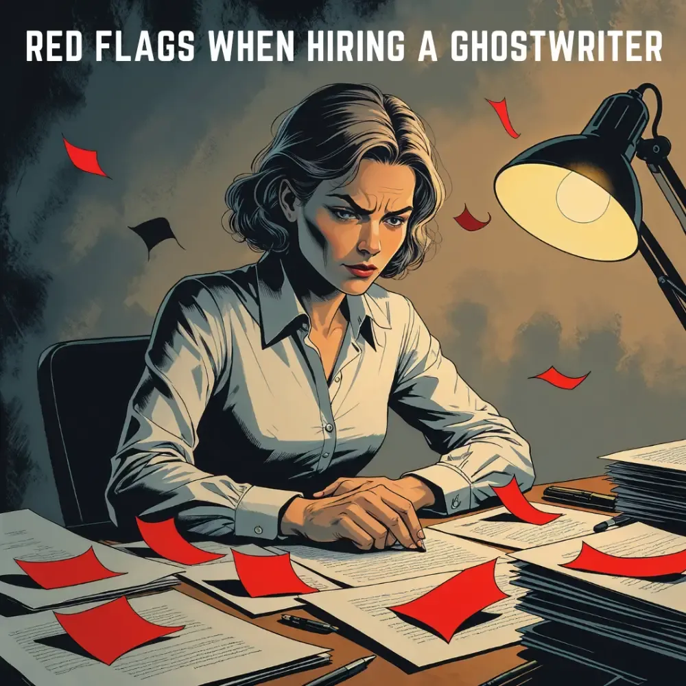 Red Flags When Hiring a Ghostwriter