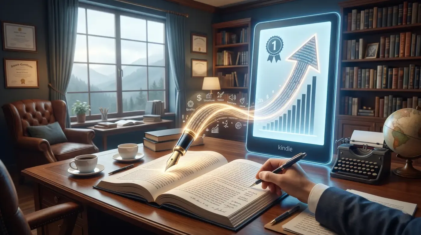 How Professional Ghostwriting Helps Your Book Rank on Kindle