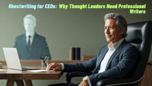 Ghostwriting for CEOs: Why Thought Leaders Need Professional Writers