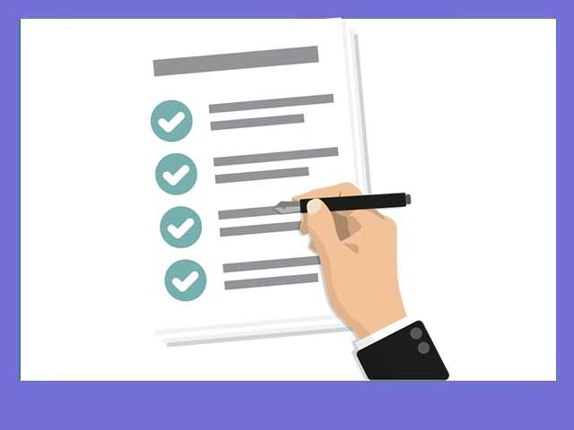 Ghostwriter checklist