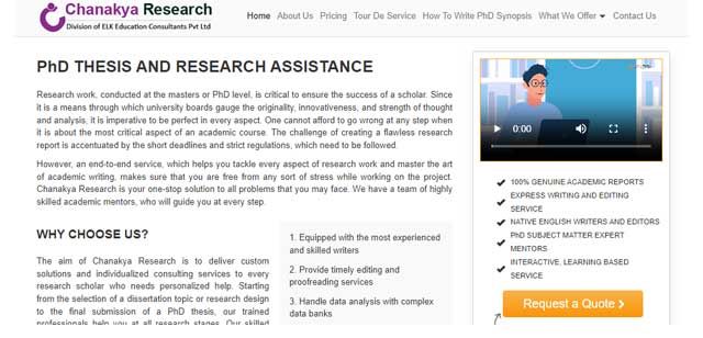 chanakya research