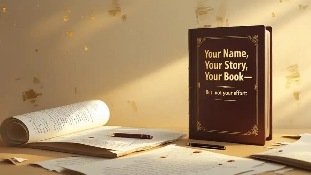 Your Name, Your Story, Your Book—But Not Your Effort: Why Hiring a Ghostwriter Makes Sense